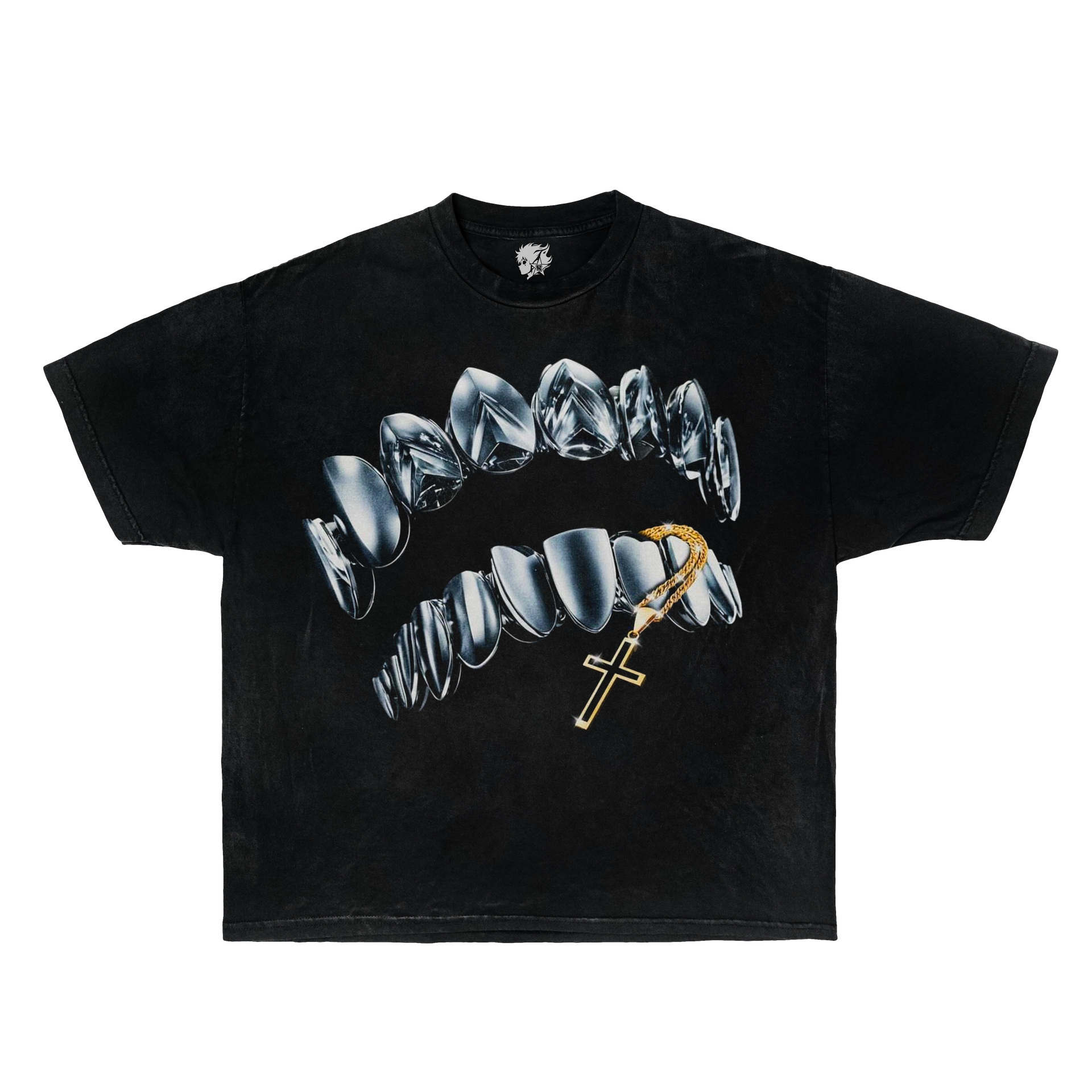 Gold Chain Vintage Graphic T‑Shirt – Unisex Streetwear