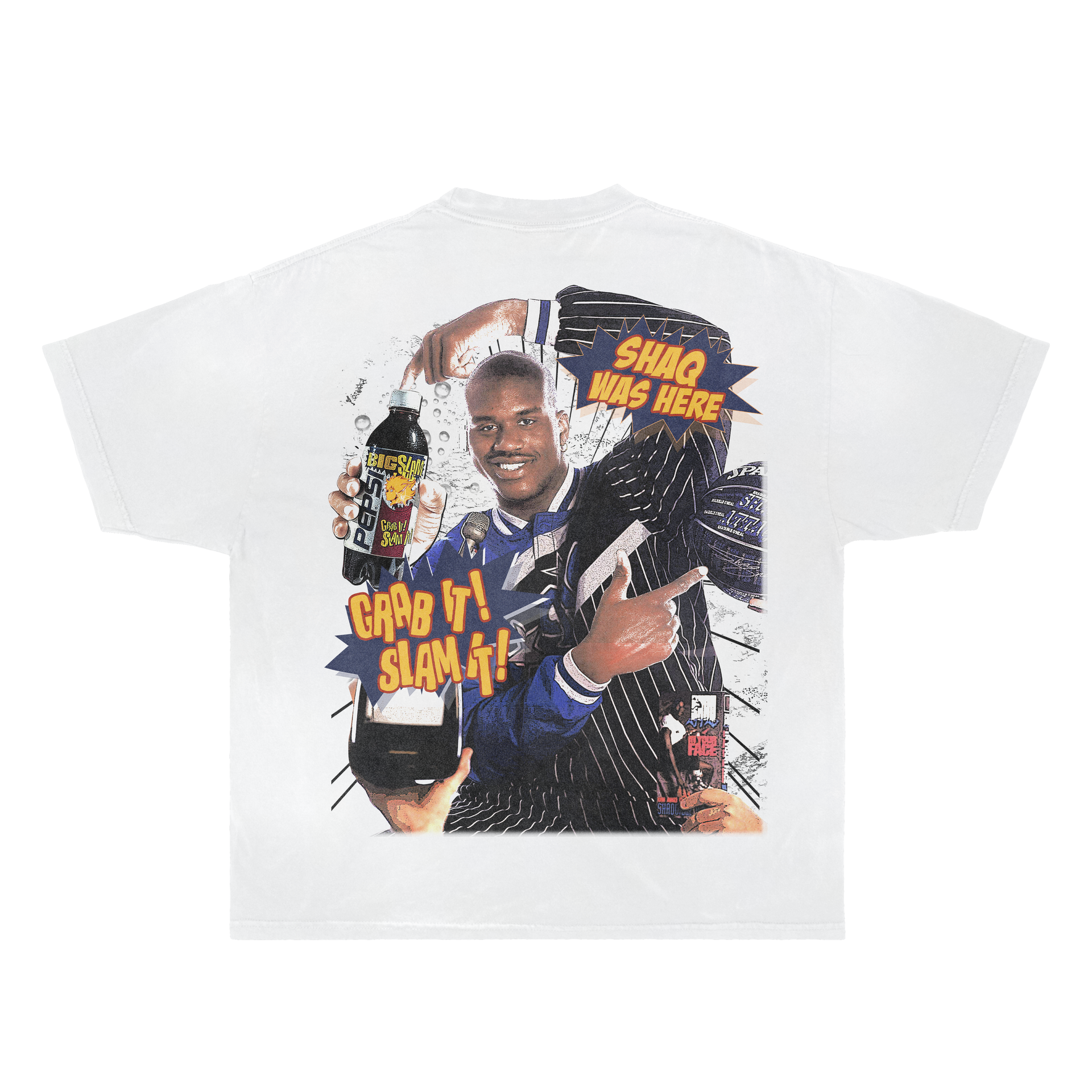 Shaq Big Slam Vintage Boxy Graphic Basketball Tee
