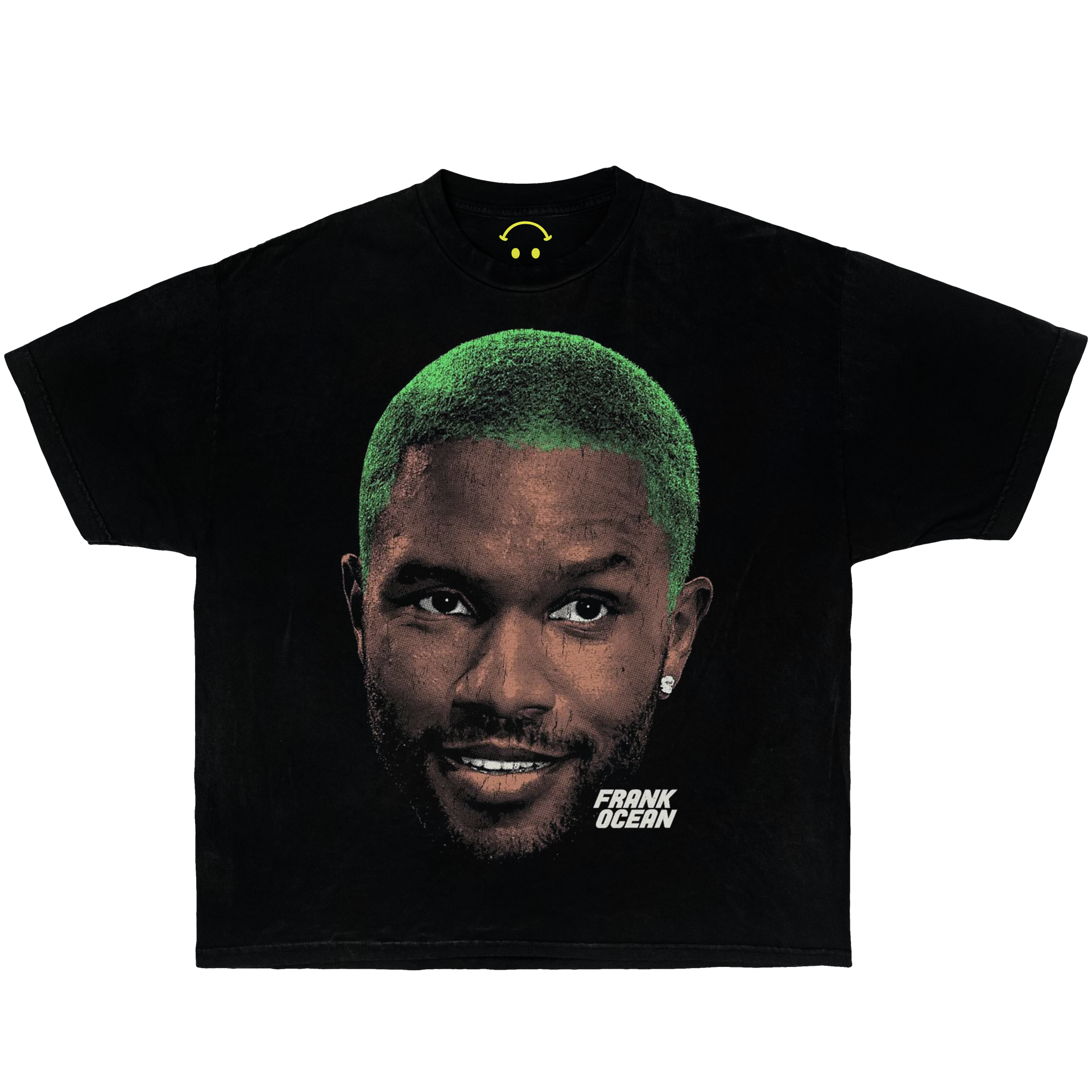 Frank Ocean Big Head Boxy Shirt Vintage Graphic Tees Streetwear Y2K