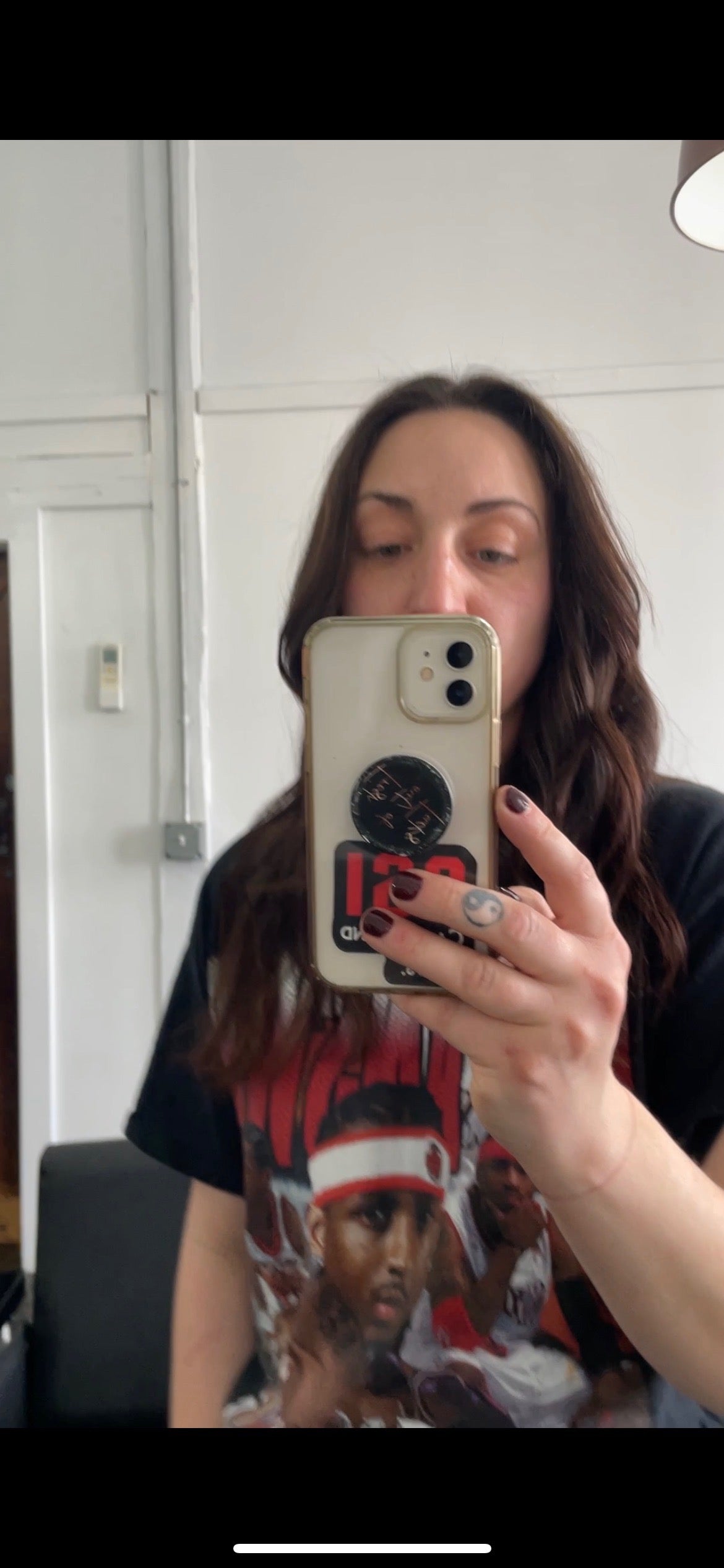 Allen Iverson "The Answer" Boxy Vintage Graphic Basketball Tee Streetwear Y2K