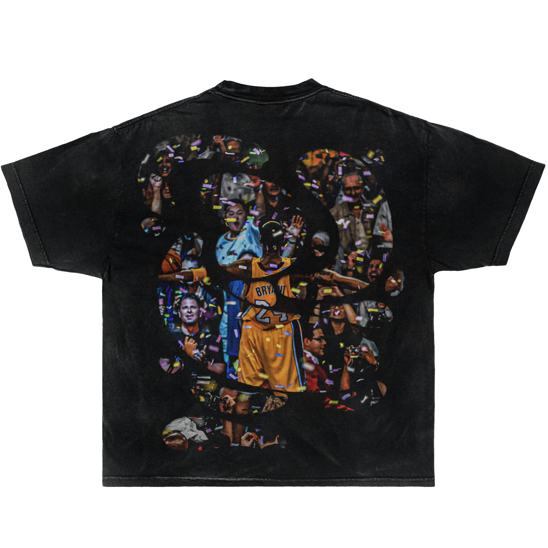 Kobe Bryant Vision Championship Boxy Vintage Graphic Basketball Tee Streetwear Y2K